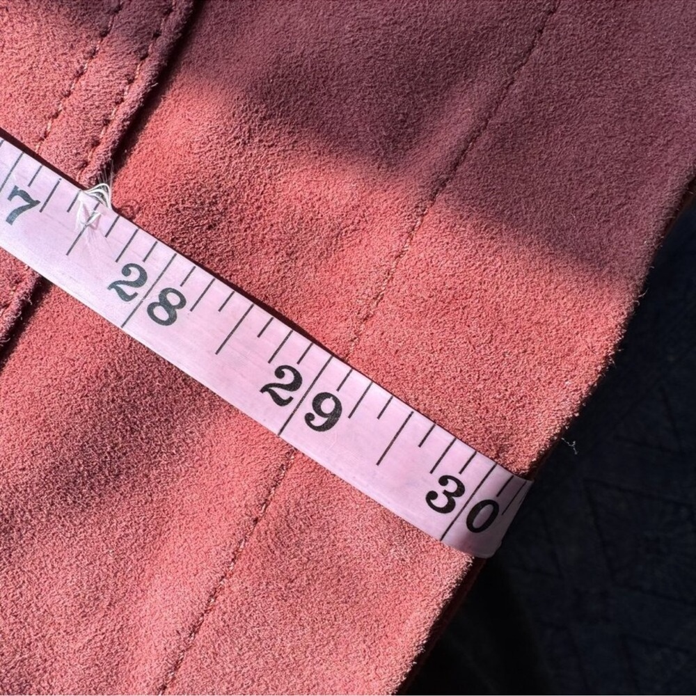 NWT Free People Annalise Suede Jacket We The Free Marsala Red Small - Picture 12 of 14